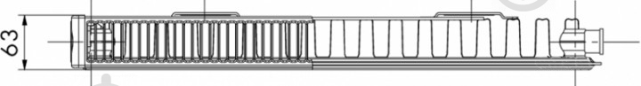 Радиатор стальной Korado 11-VK 600х2000 мм 11060200-60-0010 - фото 3