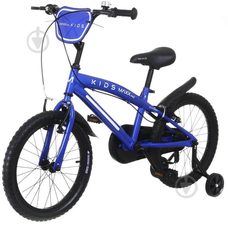 Велосипед дитячий MaxxPro kids 18” 85% SKD синій RSD-CB-04 - фото 1