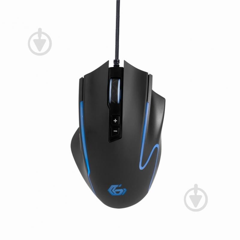 Мышка Gembird 8 Buttons, USB, RGB, 12000 DPI black (MUSG-RAGNAR-RX300) - фото 1