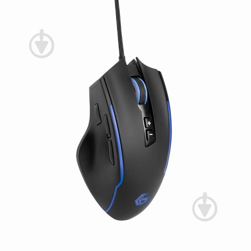 Мышка Gembird 8 Buttons, USB, RGB, 12000 DPI black (MUSG-RAGNAR-RX300) - фото 2