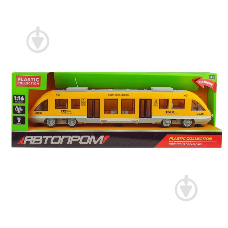Экспресс-поезд Автопром в ассортименте 1:16 8906 - фото 4