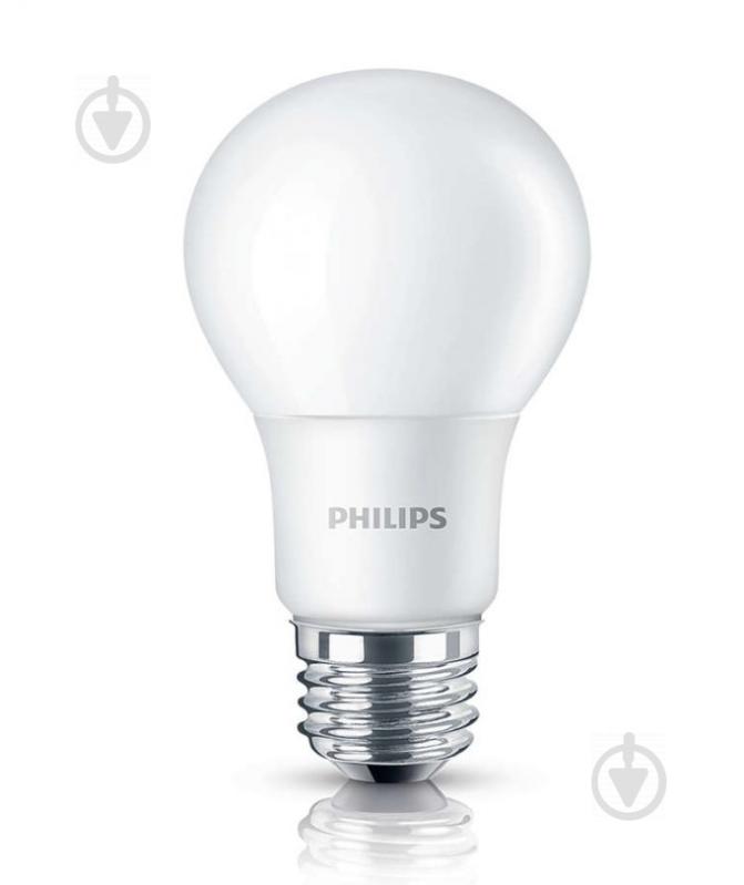 Лампа світлодіодна Philips LEDBulb 12 Вт A60 матова E27 220 В 3000 К - фото 1