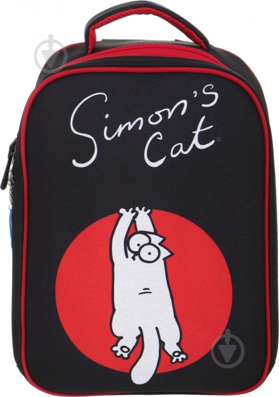 Рюкзак Simon's Cat Кіт у червоному колі 39x28x16 см 13466 - фото 1