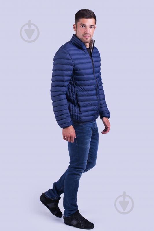 Куртка мужская демисезонная Avecs AV-50103/3 р.M темно-синяя - фото 5