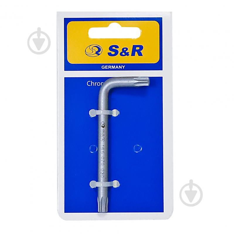 Ключ Torx S&R T30 70х24 мм 165070030 - фото 2