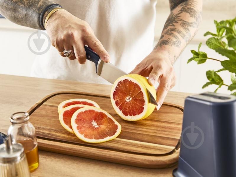 Ніж Tefal EverSharp 16,5 см + блок з вбудованою системою заточування K297S244 - фото 16 Ніж Tefal EverSharp 16,5 см + блок з вбудованою системою заточування K297S244 - фото 16