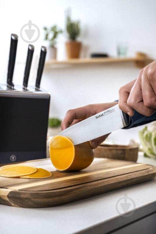 Набір ножів Tefal EverSharp 5 предметів + блок з вбудованою системою заточування K297S644 - фото 15