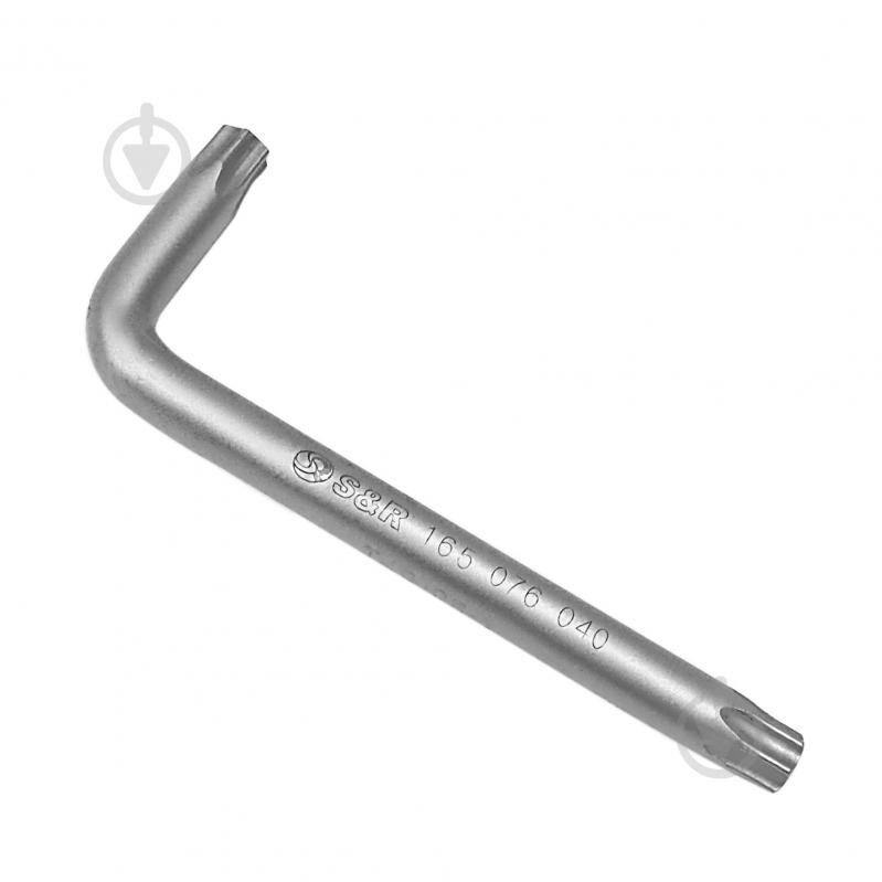 Ключ Torx S&R T40 76х26 мм 165076040 - фото 1