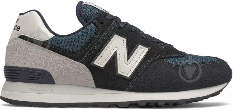 Кроссовки мужские New Balance ML574BD2 р.41,5 синие - фото 1
