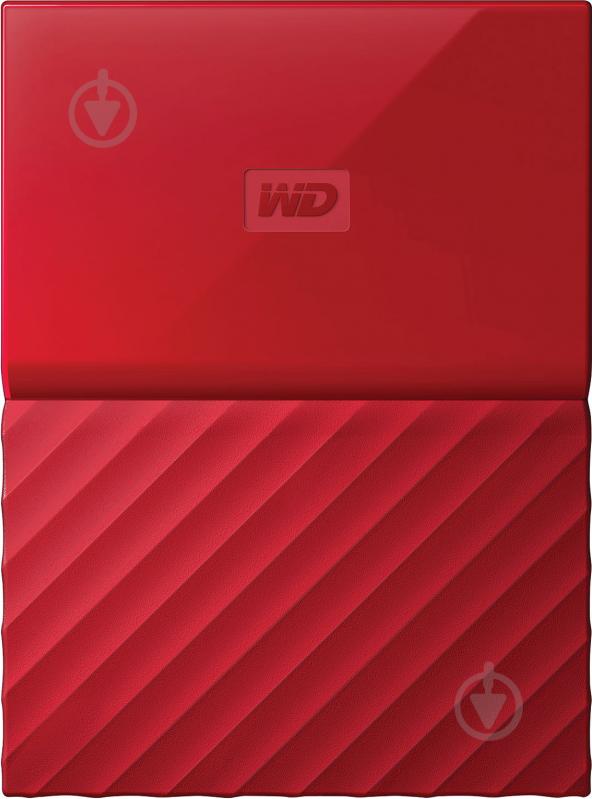 Зовнішній жорсткий диск Western Digital My Passport 2 ТБ 2,5" USB 3.0 (WDBYFT0020BRD-WESN) red - фото 1