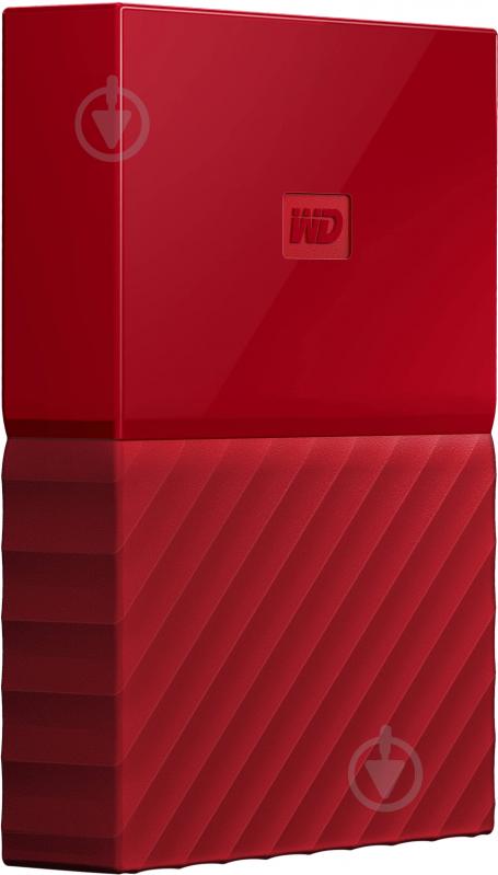 Зовнішній жорсткий диск Western Digital My Passport 2 ТБ 2,5" USB 3.0 (WDBYFT0020BRD-WESN) red - фото 3