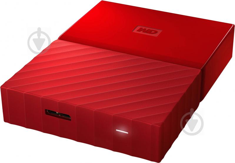 Зовнішній жорсткий диск Western Digital My Passport 2 ТБ 2,5" USB 3.0 (WDBYFT0020BRD-WESN) red - фото 7