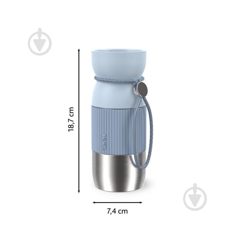 Термочашка Tefal BeYou Cup Mug 0.36 л N2191610 - фото 2