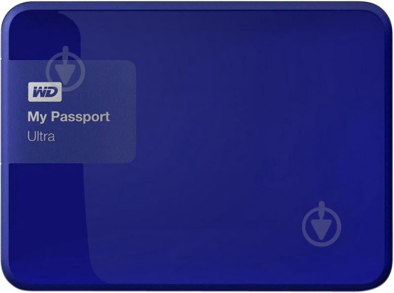 Зовнішній жорсткий диск Western Digital My Passport Ultra 2 ТБ 2,5" USB 3.0 (WDBBKD0020BBL-EESN) blue - фото 1