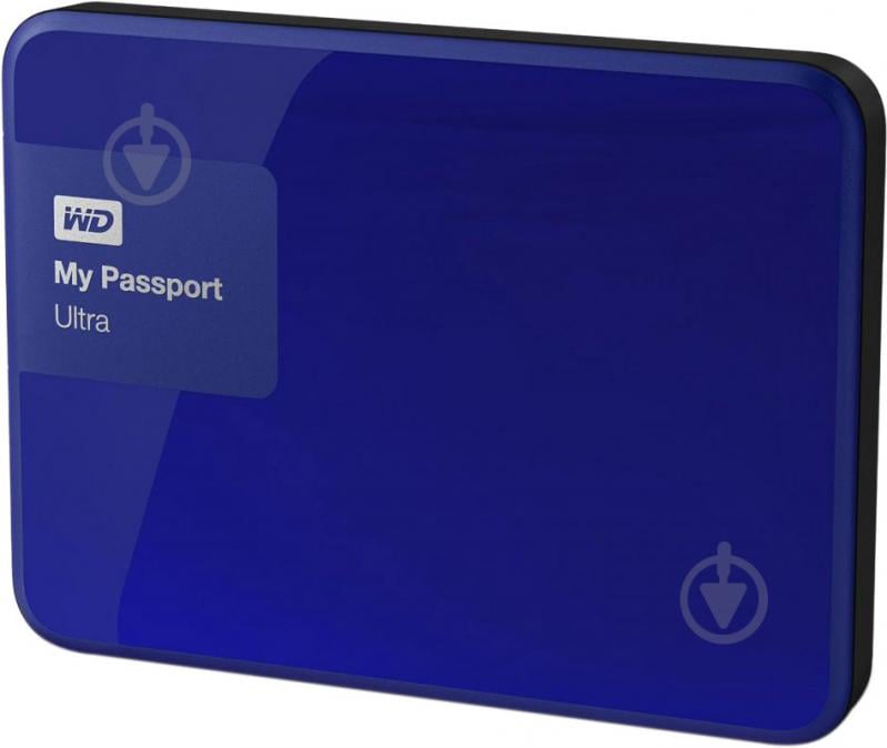 Зовнішній жорсткий диск Western Digital My Passport Ultra 2 ТБ 2,5" USB 3.0 (WDBBKD0020BBL-EESN) blue - фото 2