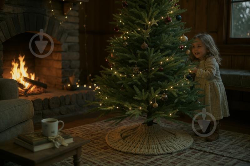 Штучна ялинка Волинська 2,1 м світло-зелений - фото 3