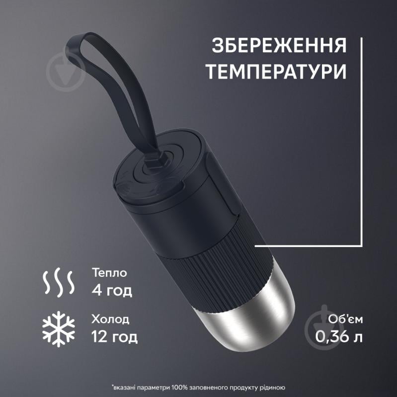 Термочашка Tefal BeYou Flip Mug 0.36 л N2190110 - фото 3 Термочашка Tefal BeYou Flip Mug 0.36 л N2190110 - фото 3