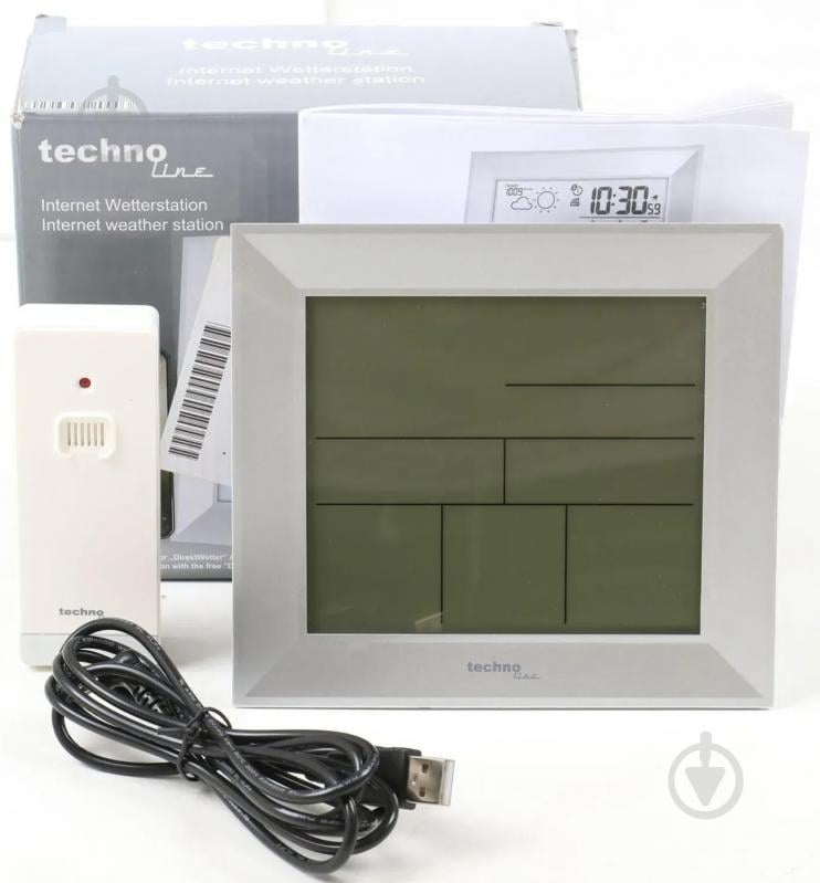 Метеостанция Technoline DirektWetter WD2000 Silver - фото 5