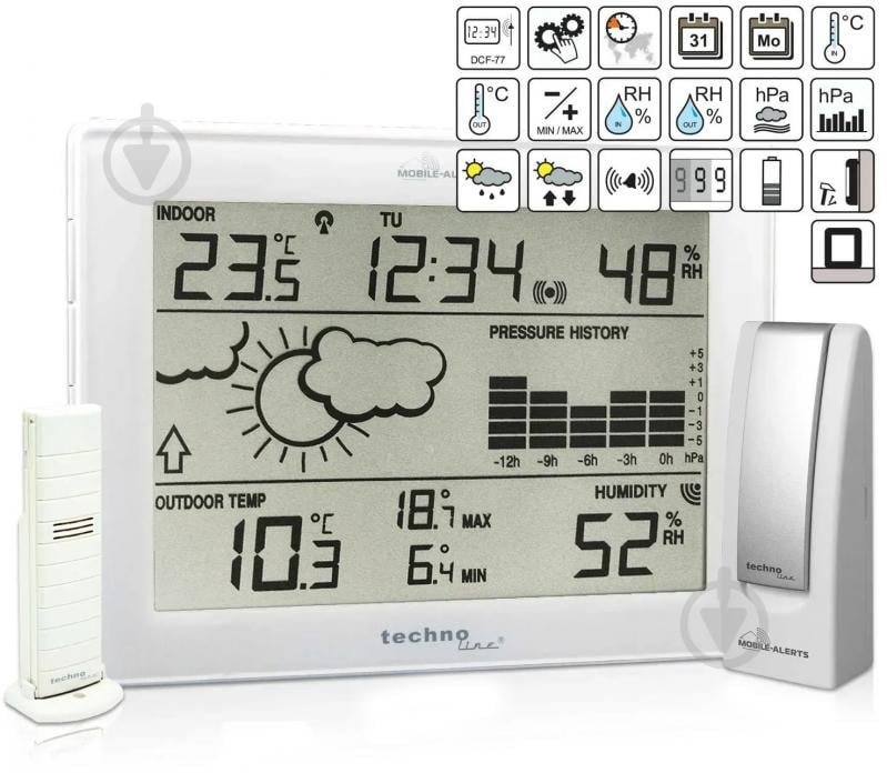 Метеостанция Technoline Mobile Alerts Set MA10006 - фото 3