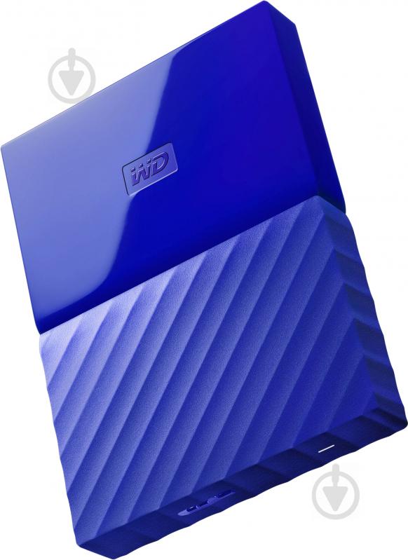 Зовнішній жорсткий диск Western Digital My Passport 3 ТБ 2,5" USB 3.0 (WDBYFT0030BBL-WESN) blue - фото 4