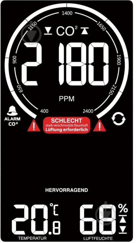 Метеостанция Technoline WL1030 Black - фото 3