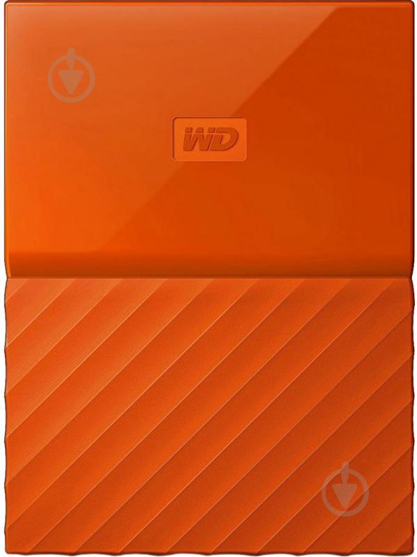 Внешний жесткий диск Western Digital My Passport 3 ТБ 2,5" USB 3.0 (WDBYFT0030BOR-WESN) orange - фото 1