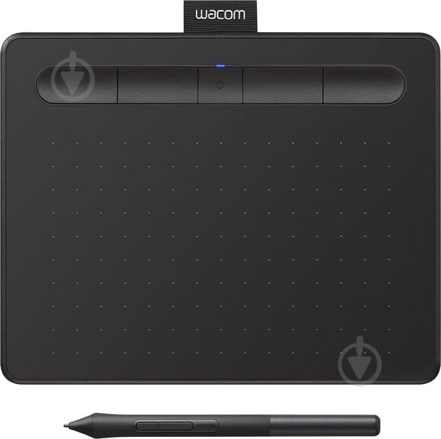 Планшет графический Wacom Intuos S Bluetooth Manga CTL-4100WLK-M black - фото 1