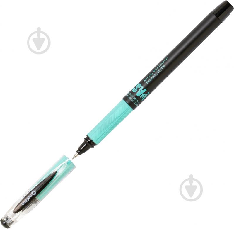 Ручка Optima STUDY гелевая 0,5 мм, пишет синим - фото 2