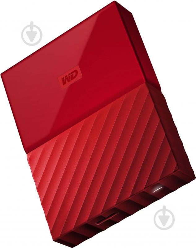 Зовнішній жорсткий диск Western Digital My Passport 3 ТБ 2,5" USB 3.0 (WDBYFT0030BRD-WESN) red - фото 4