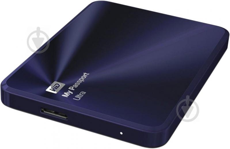 Внешний жесткий диск Western Digital My Passport Ultra Metal Edition 3 ТБ 2,5" USB 3.0 (WDBEZW0030BBA-EESN) black/blue - фото 5