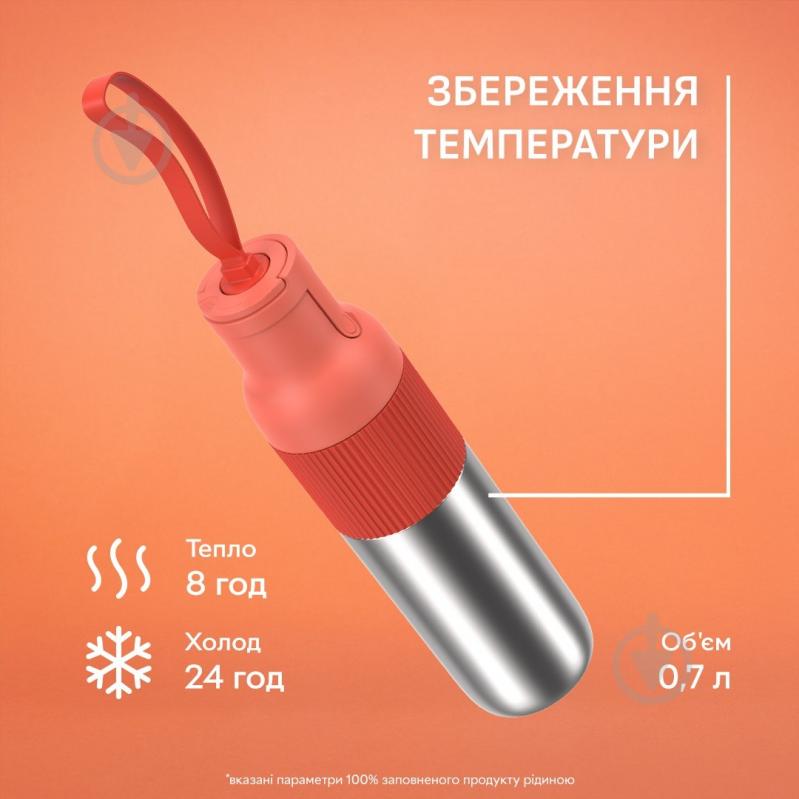 Термобутылка Tefal BeYou Flip Mug 0.7л N3120910 - фото 3
