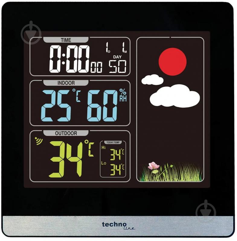 Метеостанция Technoline WS6448 Black - фото 4