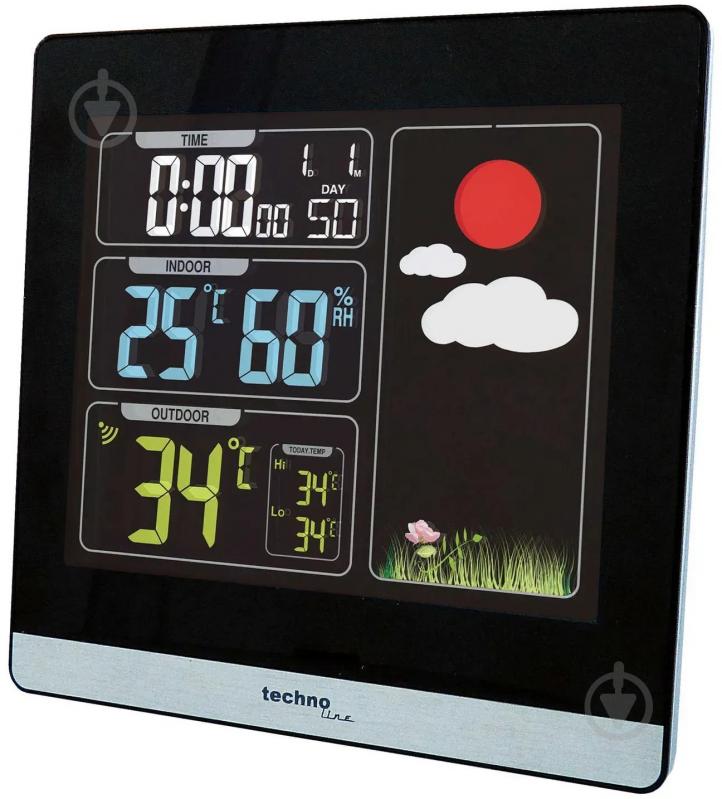 Метеостанция Technoline WS6448 Black - фото 3