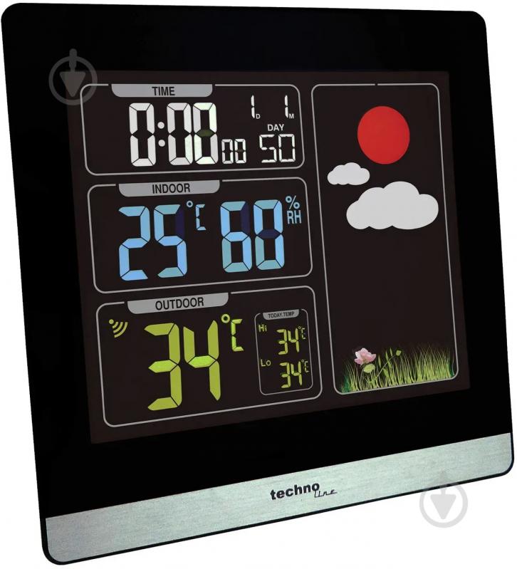 Метеостанция Technoline WS6448 Black - фото 2