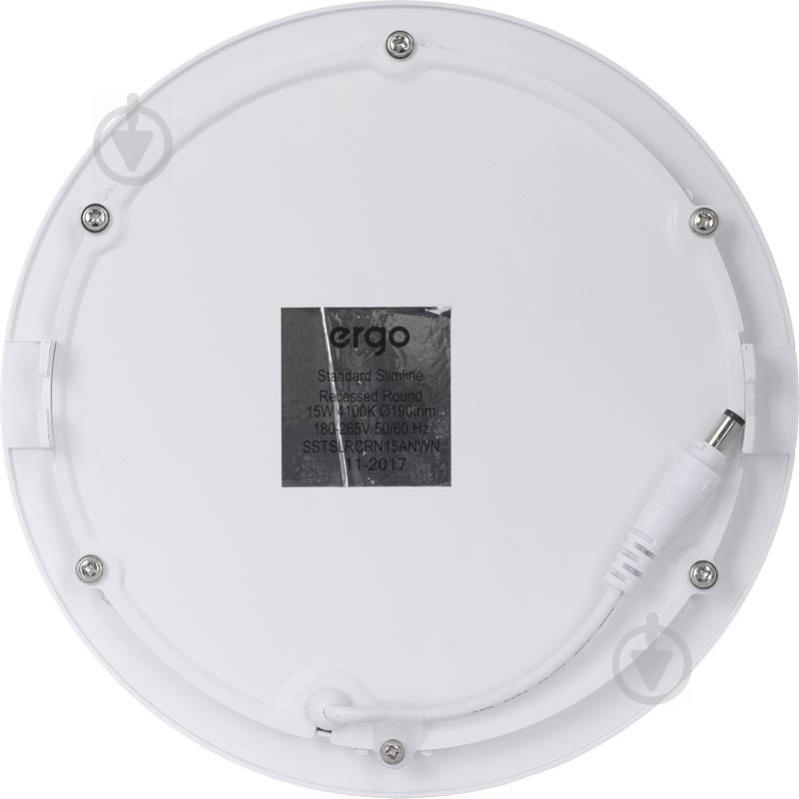 Світильник вбудовуваний (Downlight) Ergo STD-SL R 15 Вт 4100 К білий - фото 2