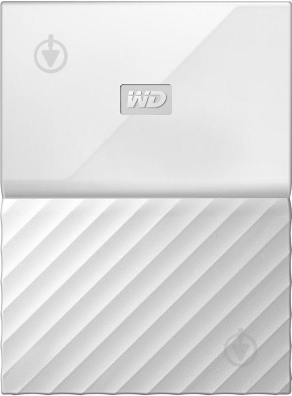 Зовнішній жорсткий диск Western Digital My Passport 3 ТБ 2,5" USB 3.0 (WDBYFT0030BWT-WESN) white - фото 1