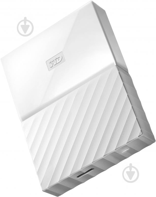 Зовнішній жорсткий диск Western Digital My Passport 3 ТБ 2,5" USB 3.0 (WDBYFT0030BWT-WESN) white - фото 4