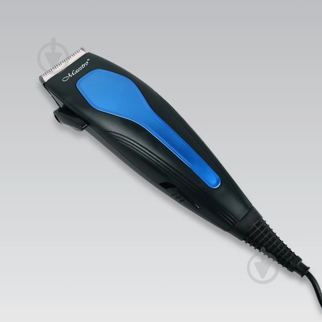 Машинка для стрижки волос Maestro MR-651C Blue - фото 2