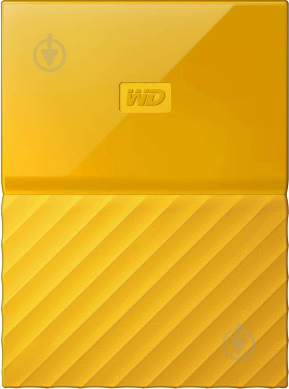 Зовнішній жорсткий диск Western Digital My Passport 3 ТБ 2,5" USB 3.0 (WDBYFT0030BYL-WESN) yellow - фото 1