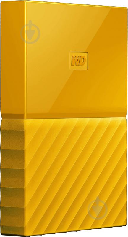 Зовнішній жорсткий диск Western Digital My Passport 3 ТБ 2,5" USB 3.0 (WDBYFT0030BYL-WESN) yellow - фото 2