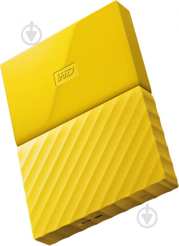 Зовнішній жорсткий диск Western Digital My Passport 3 ТБ 2,5" USB 3.0 (WDBYFT0030BYL-WESN) yellow - фото 4