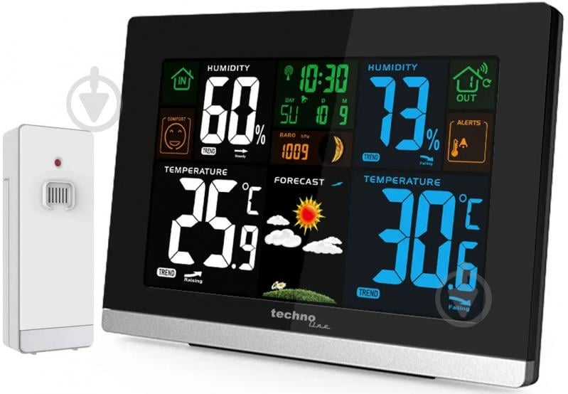 Метеостанция Technoline WS6462 Black - фото 1