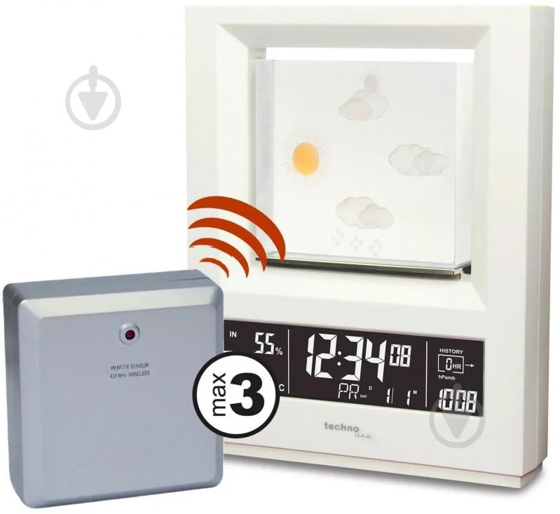 Метеостанция Technoline WS6620 White - фото 2