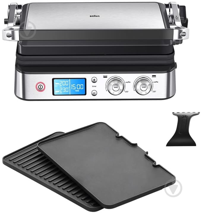 Гриль электрический Braun CG9040 MultiGrill 9 - фото 1