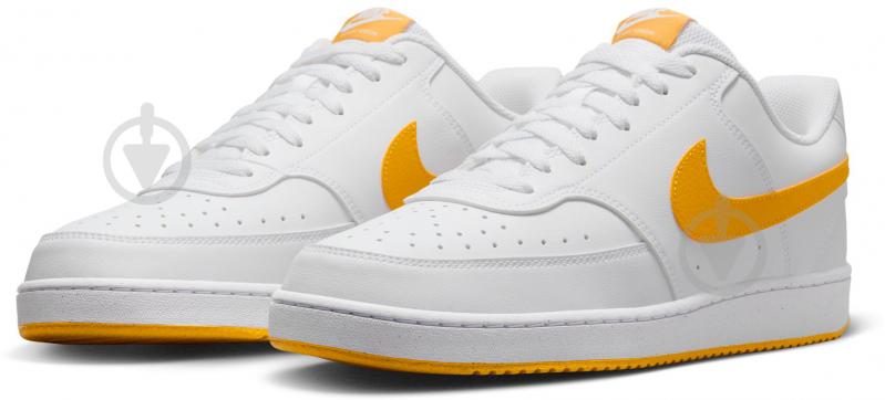 Кросівки чоловічі демісезонні Nike COURT VISION LOW NEXT NATURE HF1744-100 р.42,5 білі - фото 5