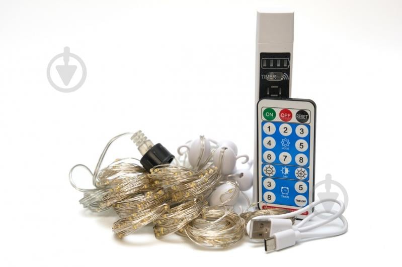 Электрогирлянда светодиодная Девилон Занавес светодиодная (LED) 300 ламп (720971) - фото 2 Электрогирлянда светодиодная Девилон Занавес светодиодная (LED) 300 ламп (720971) - фото 2