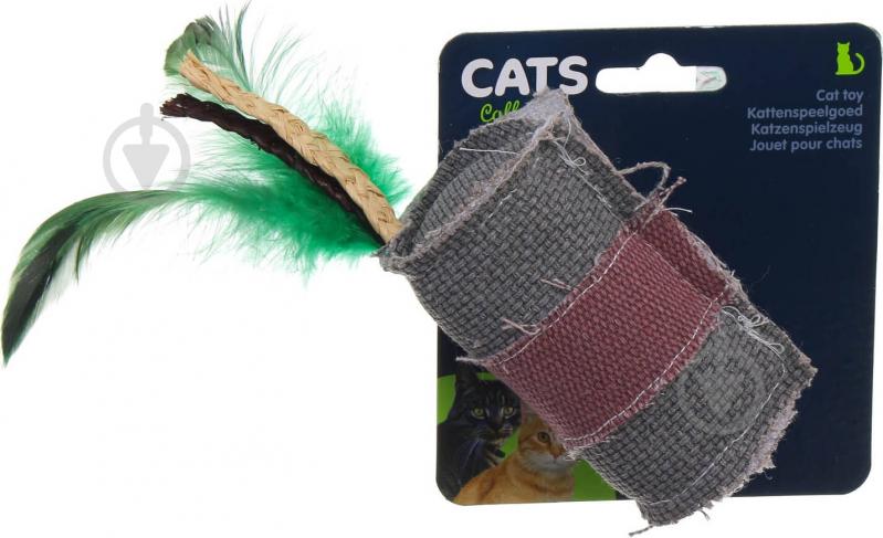 Іграшка для котів дражнилка 10x4,5 см в асортименті чорний - фото 3 Іграшка для котів дражнилка 10x4,5 см в асортименті чорний - фото 3