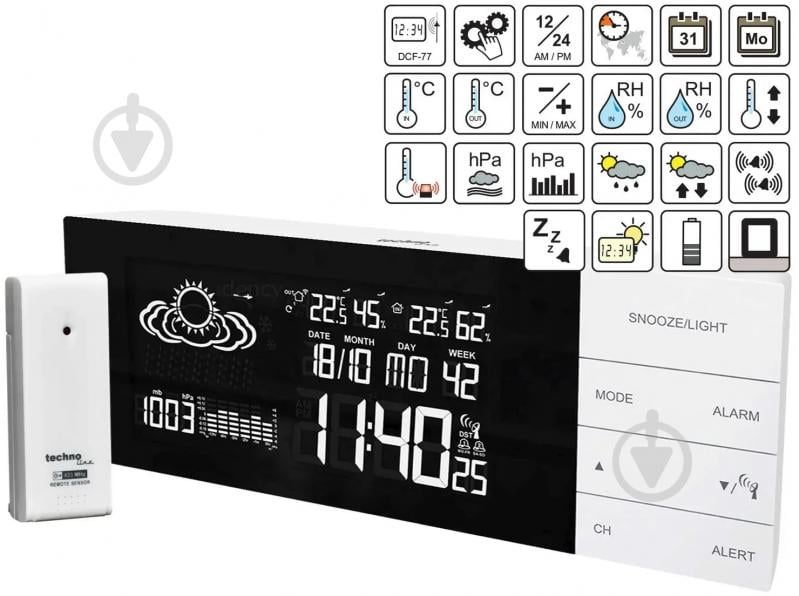 Метеостанция Technoline WS6870 White - фото 4