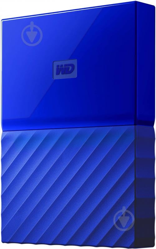 Внешний жесткий диск Western Digital My Passport 1 ТБ 2,5" USB 3.0 (WDBYNN0010BBL-WESN) blue - фото 3