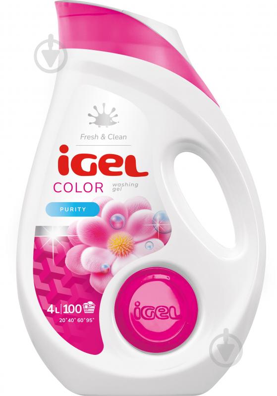 Гель для машинного та ручного прання iGel Color 4 л - фото 1